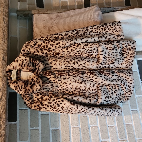 La Vie Rebecca Taylor Faux Fur Jacket - Pink Jackets, Clothing
